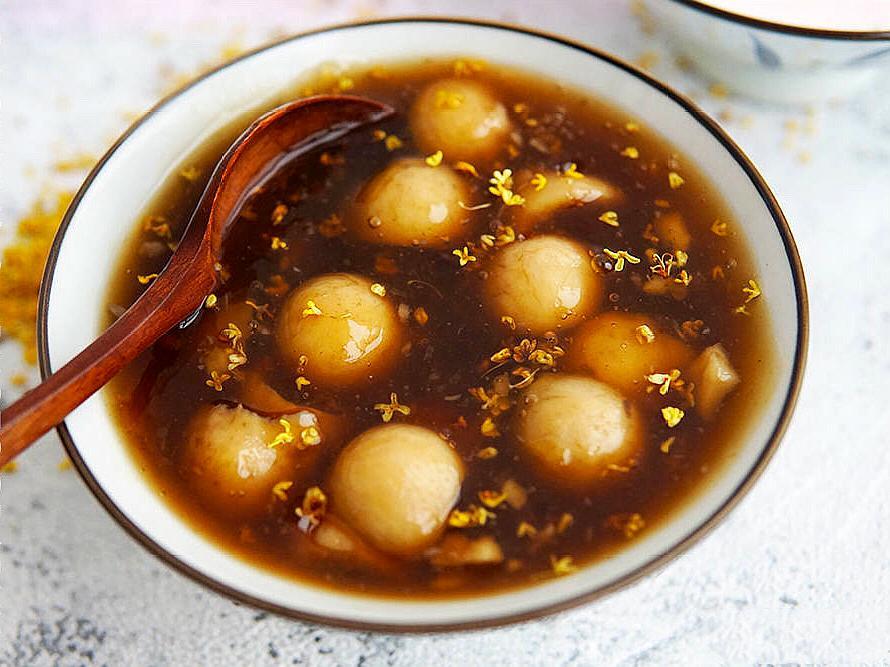 冬日暖心小甜心:桂花糖芋苗,暖身养颜,最适合经期女性