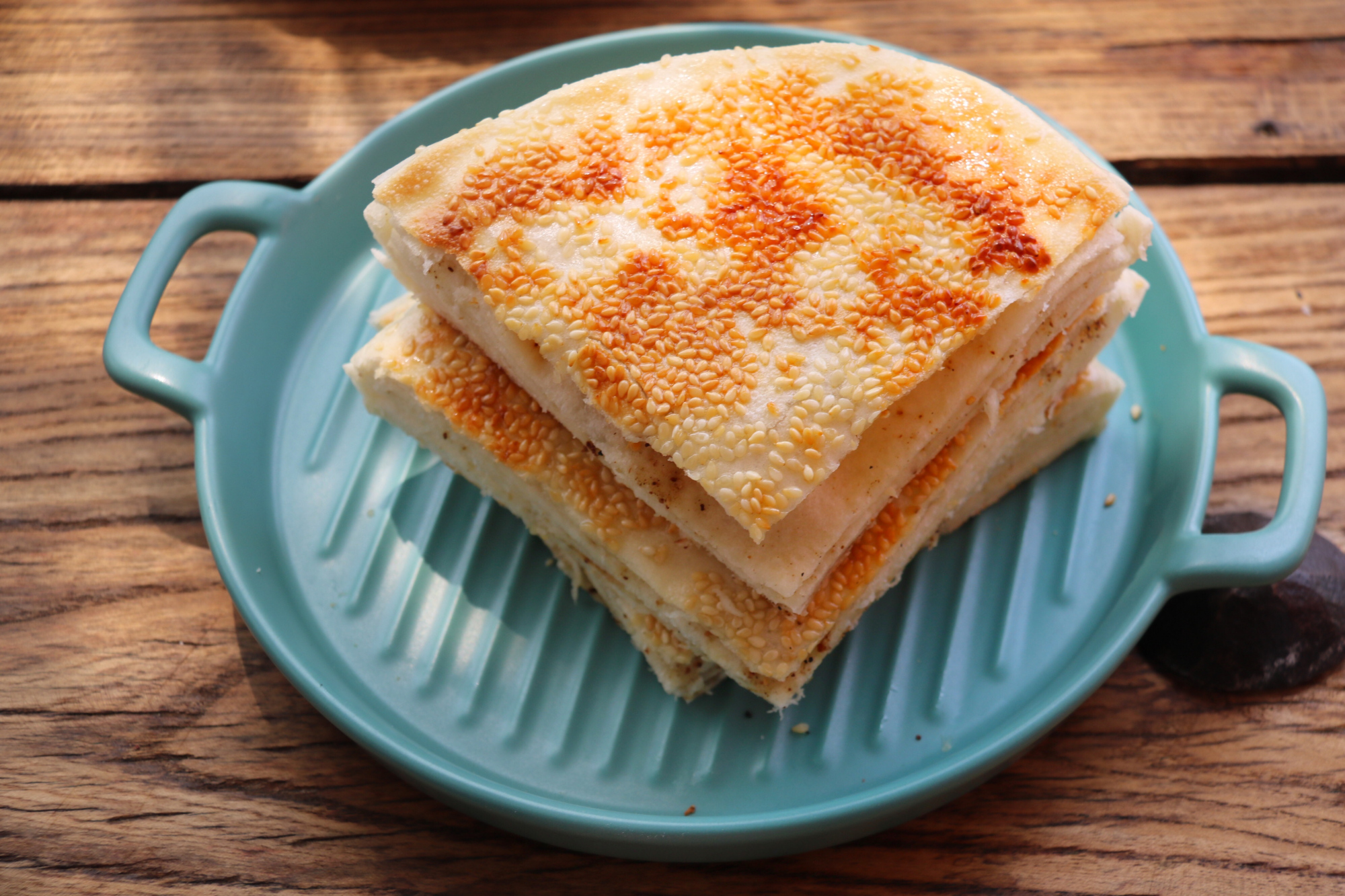 自从学会千层饼的做法,一天吃三次,包子馒头靠边站,1周10斤面