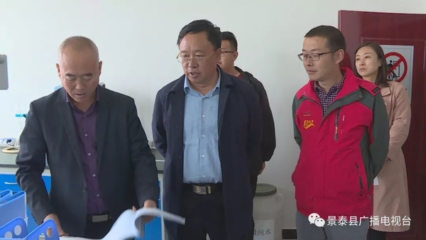 李作璧调研重点项目建设情况