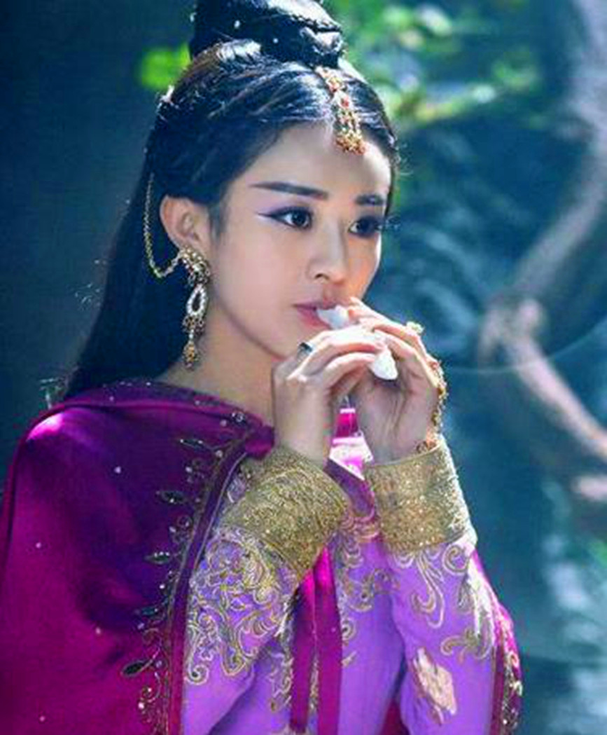 9位紫衣古装女神:唐嫣妖娆,赵丽颖霸气,最美的却是她?