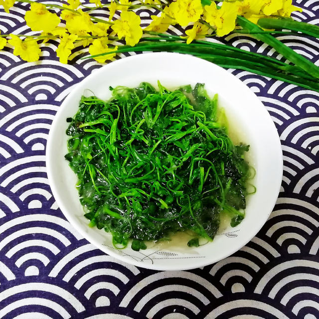 素炒草头,清新爽口,做法简单,全家都爱吃