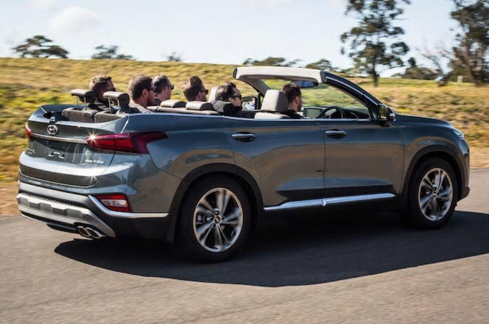 全新现代七座敞篷胜达汉兰达?这也许真的是独一份儿!