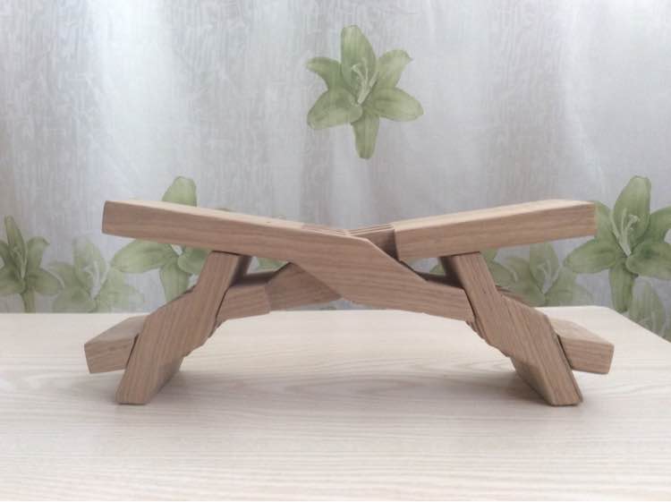 木匠纯手工制作的鲁班凳-瞎掰 这手艺,刚刚的