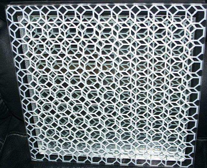 彩釉玻璃缤纷的城市色彩装点