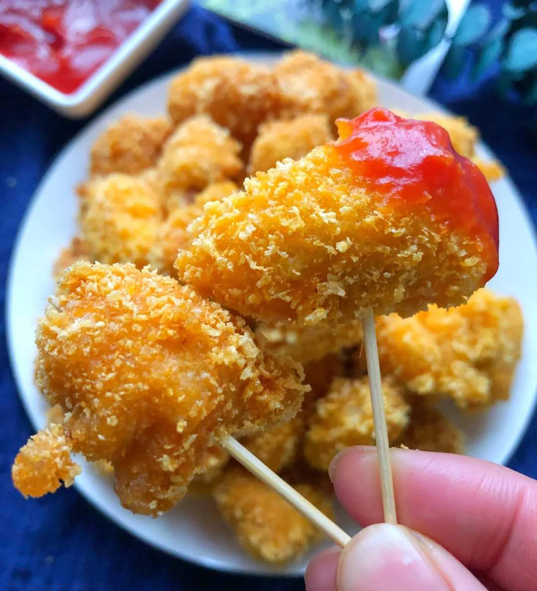 外酥里嫩的炸鸡米花,零失败,完胜肯德基