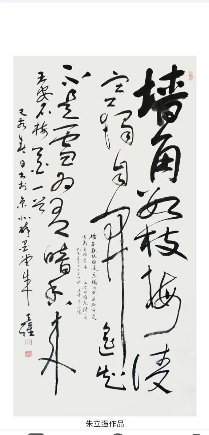 朱立强的书法艺术