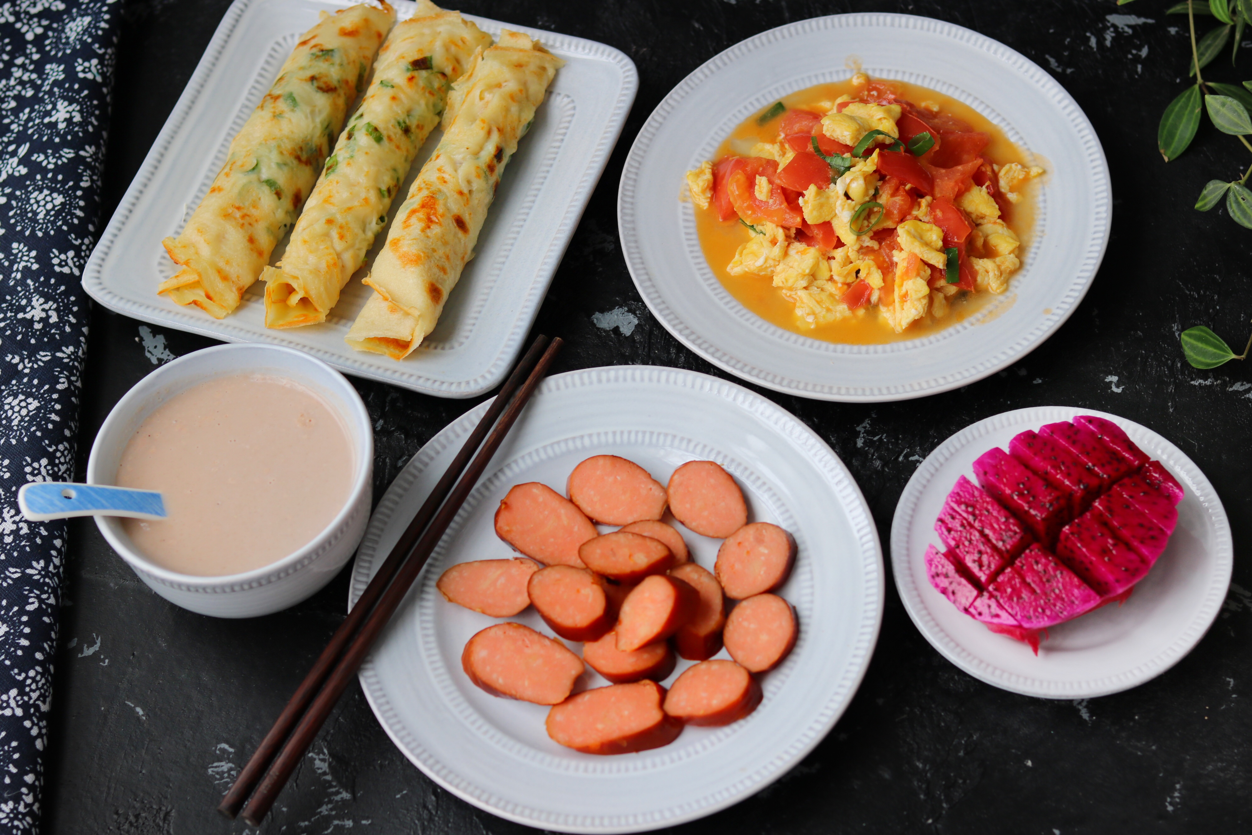 周末简单的二人早餐,省时省力,好吃营养,花式早餐每天不重样