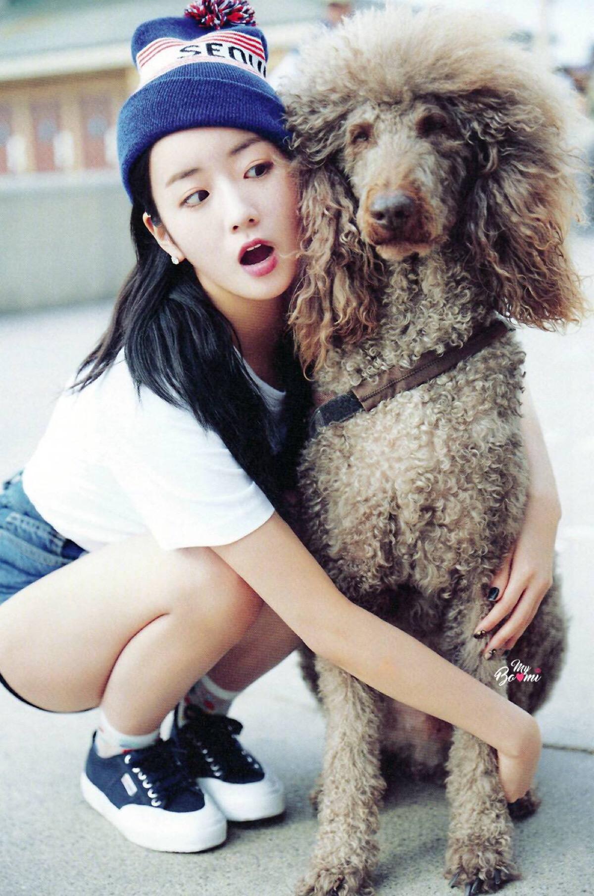 活泼自信的韩国艺人尹普美