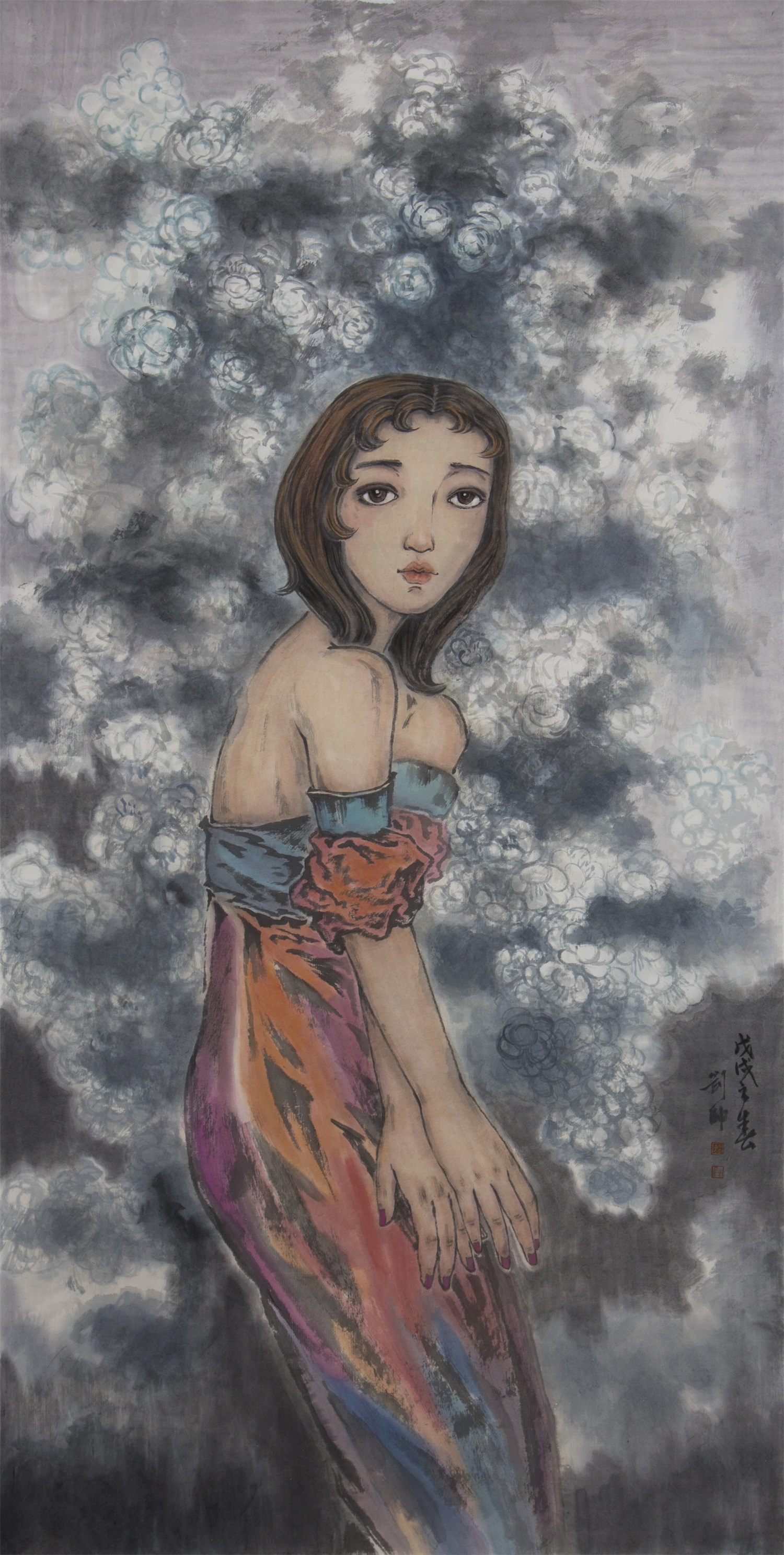 「百度百家」青年画家刘帅 当代水墨画作品欣赏