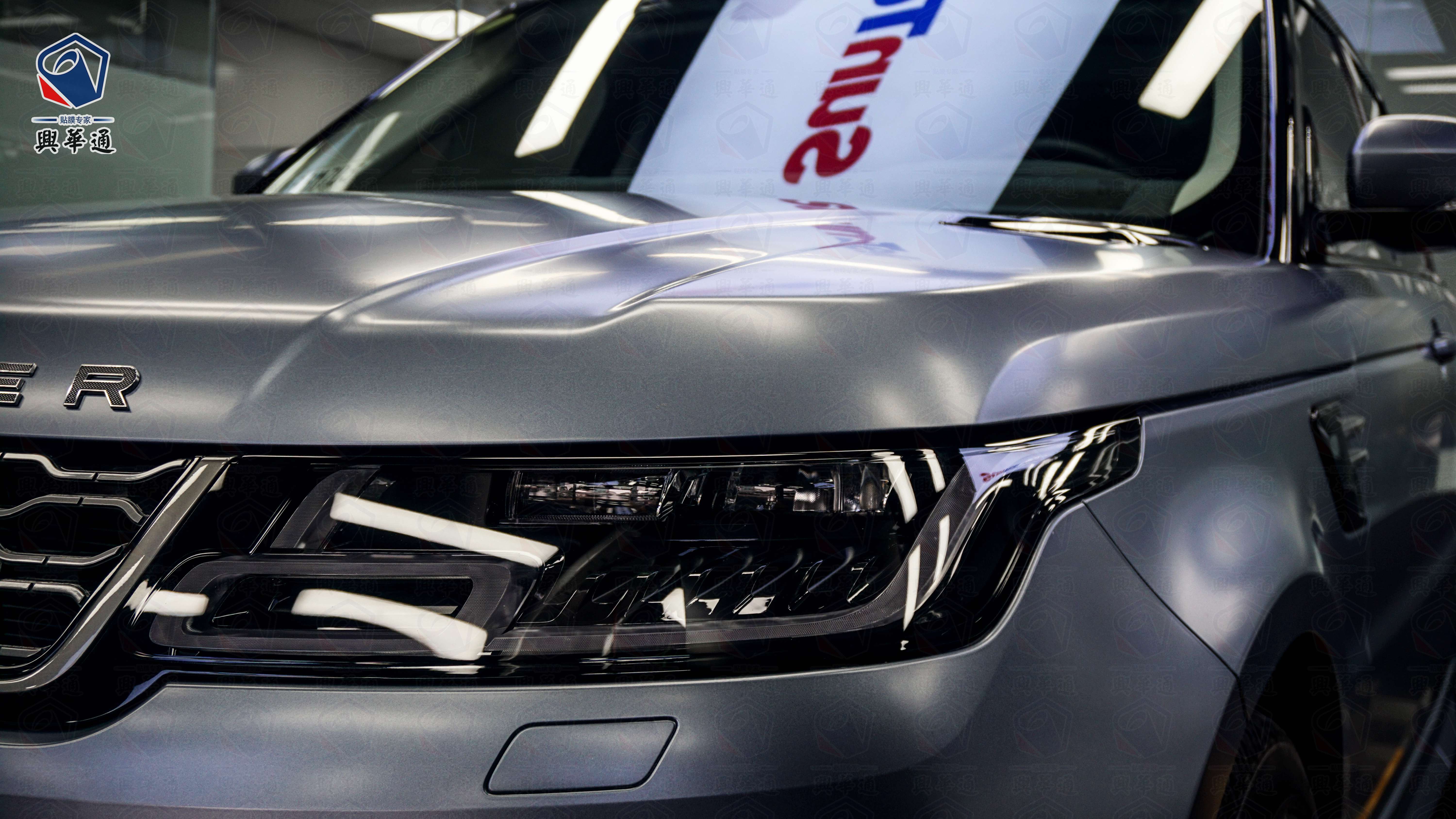 「优雅质感」路虎全车圣科哑光漆面保护膜