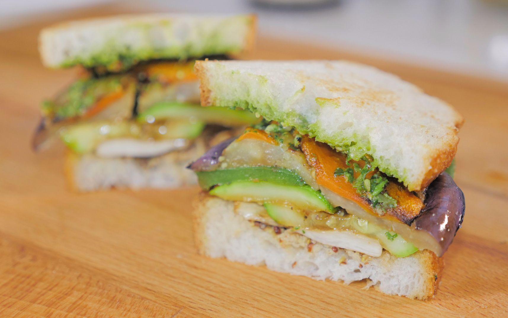 五食之作丨蔬菜三明治