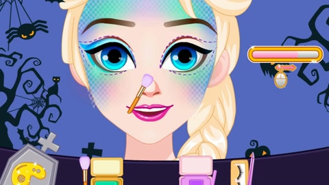 【小希解说】冰雪奇缘小游戏 艾莎变身美人鱼