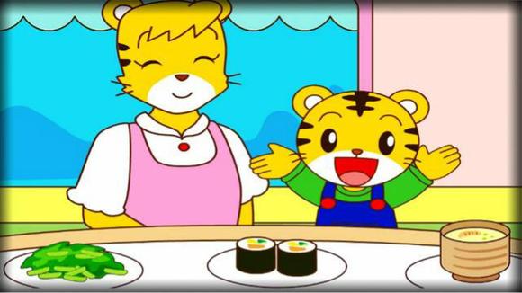 巧虎来啦#巧虎美食制作纸杯蛋糕和烤鸡:巧虎动画全集亲子游戏视频