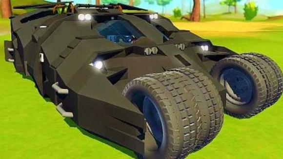 玩坏诺兰版蝙蝠战车-小范制造-废品机械师