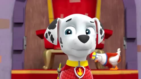 斑点狗marshall:毛毛的首次舞台表演——勇敢的武士