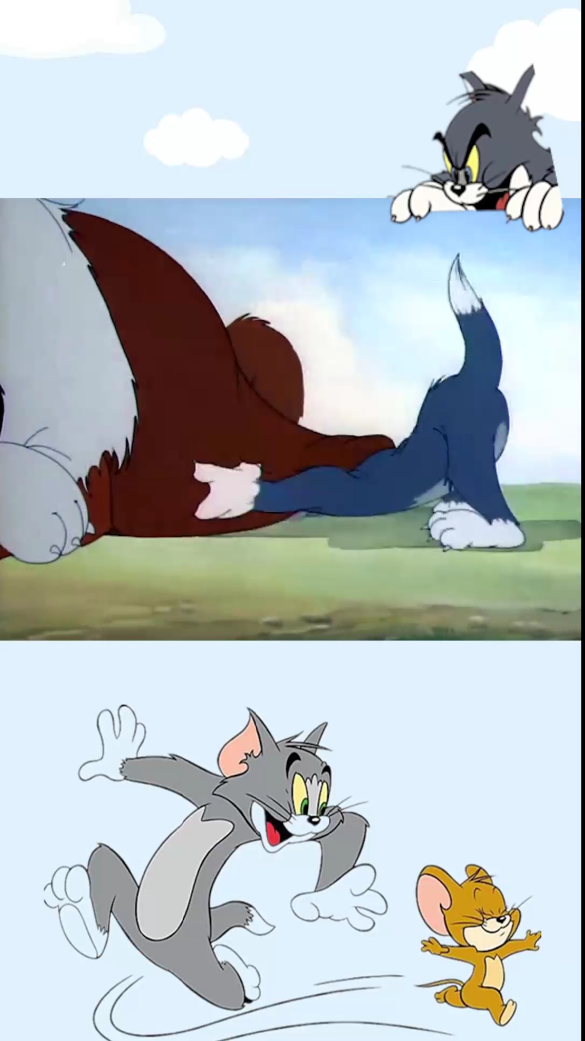 搞笑段子剧#猫和老鼠搞笑方言配音:汤姆差点被一屁股坐死