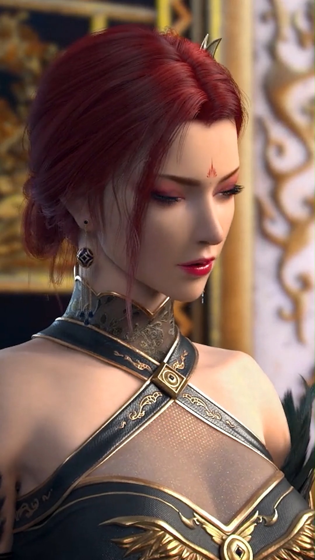 国漫女神斗破苍穹雅妃mv你走以后如果季节更替树叶落地银色满际