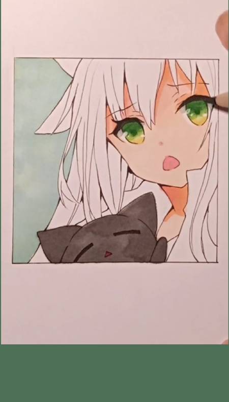 画画#马克笔肤色教程呀  你看完了吗