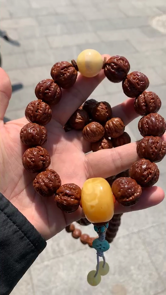 玉化小核桃手串