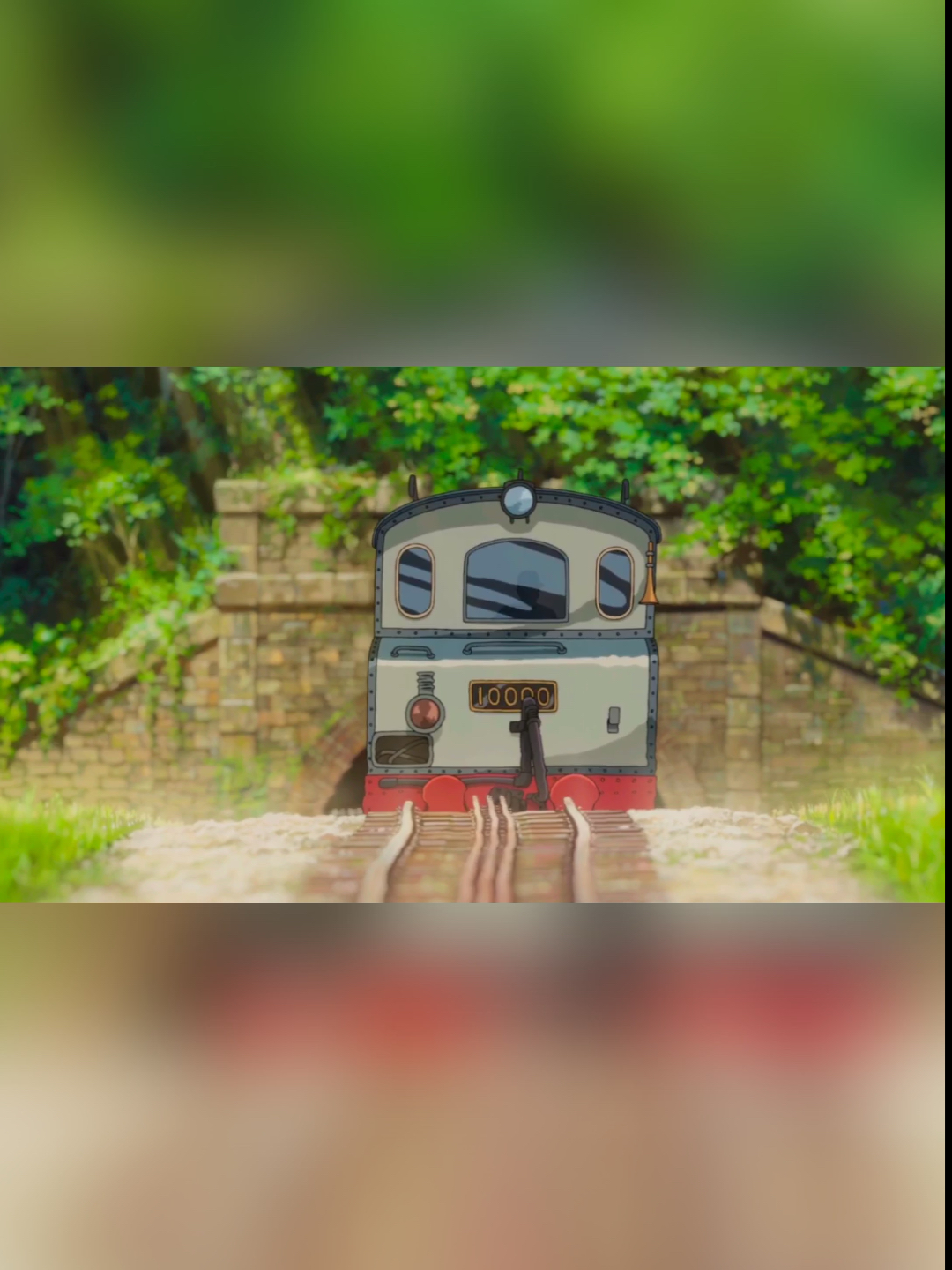 我要上热门#动漫里的每一列小火车都想坐#宫崎骏动漫