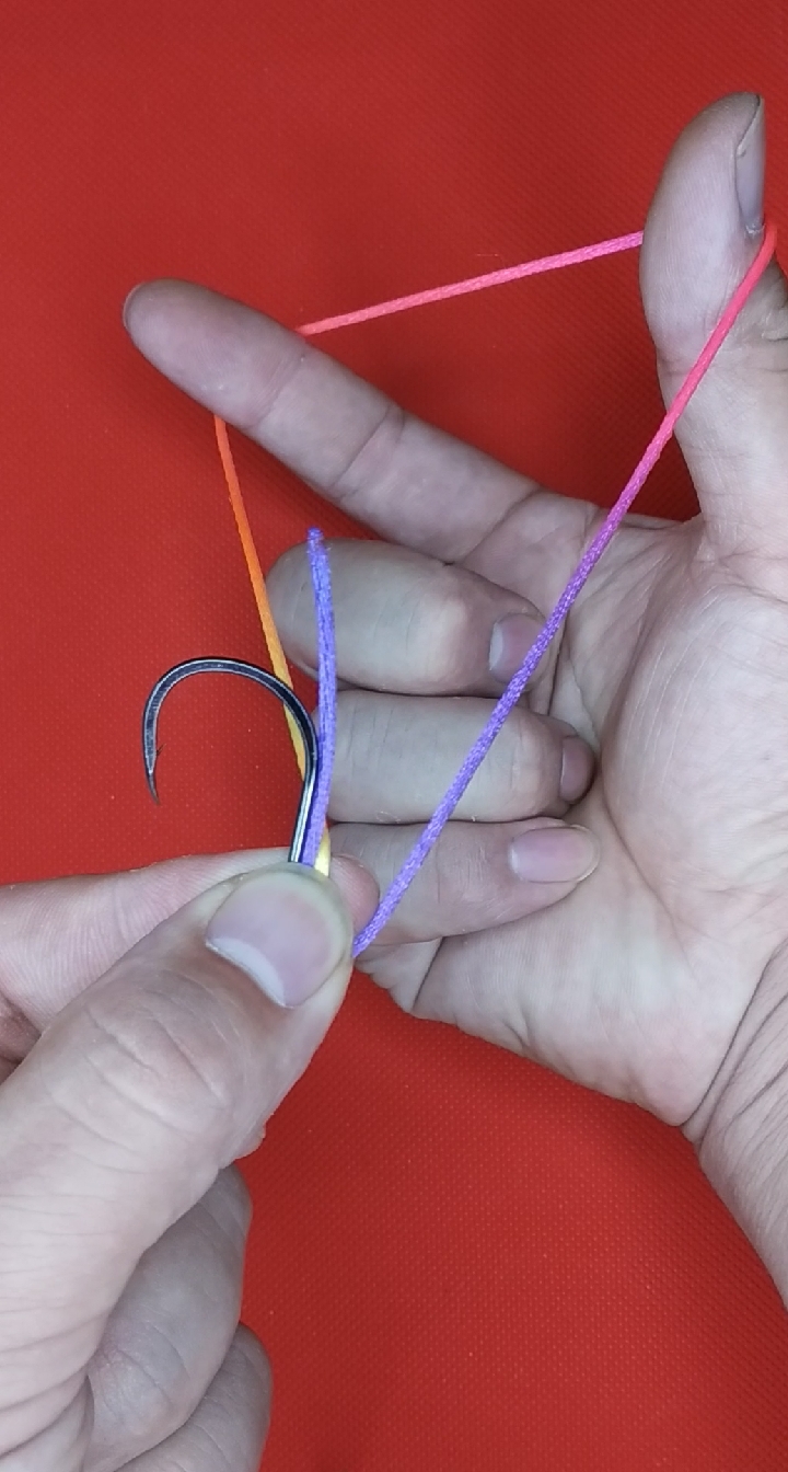 全民好物节#绕指绑钩法,钓鱼不跑鱼