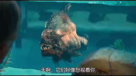 史前食人鱼被人挖掘出来,沙滩有一群人在玩耍,悲剧发生了-全民小视频