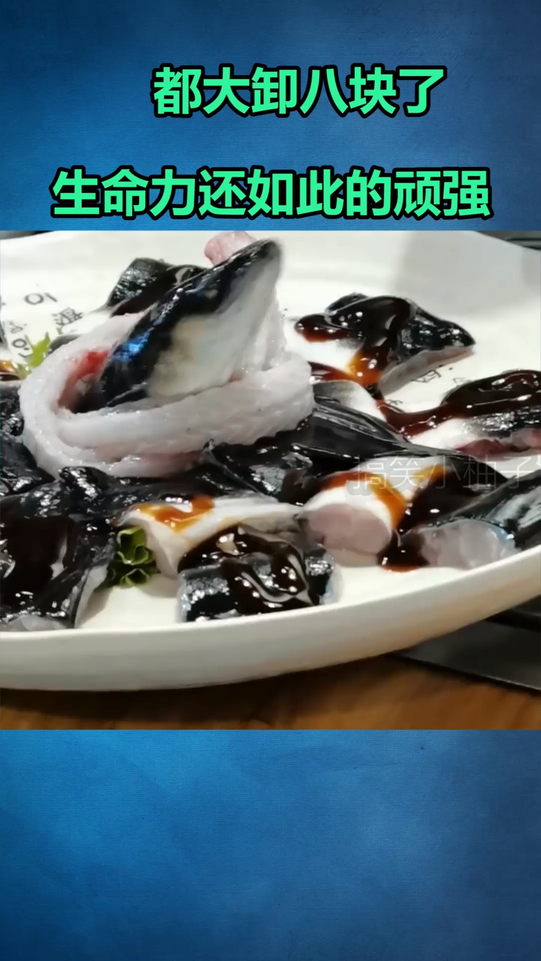 我要上热门#都大卸八块了  生命力还如此的顽强