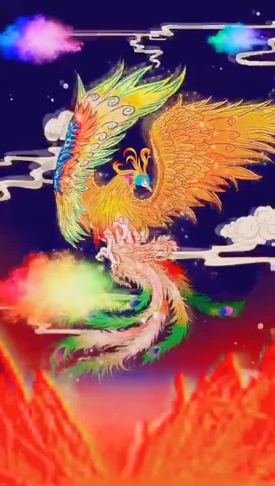 凤凰涅槃,浴火重生,如果你面前是阴影,背后一定是阳光