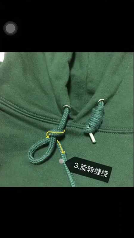 卫衣带子简单又好看的系法,手残党也能学会,大家一起美起来吧