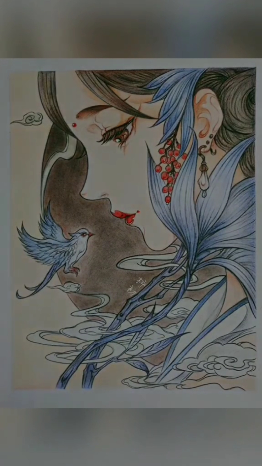 画画#绘画#绘浮生#古戈力