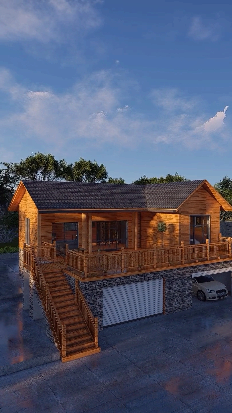 田园生活#农村房子要有田园感,带布局图