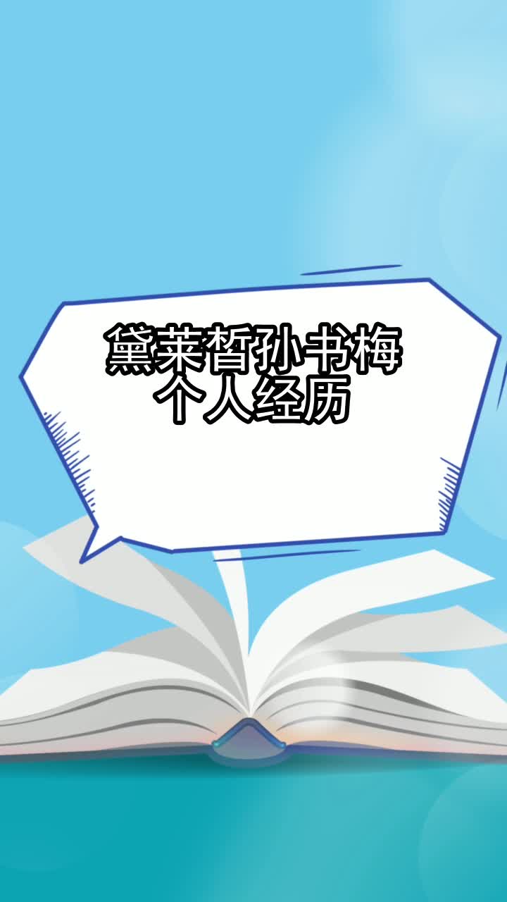 黛莱皙孙书梅个人经历你清楚了吗