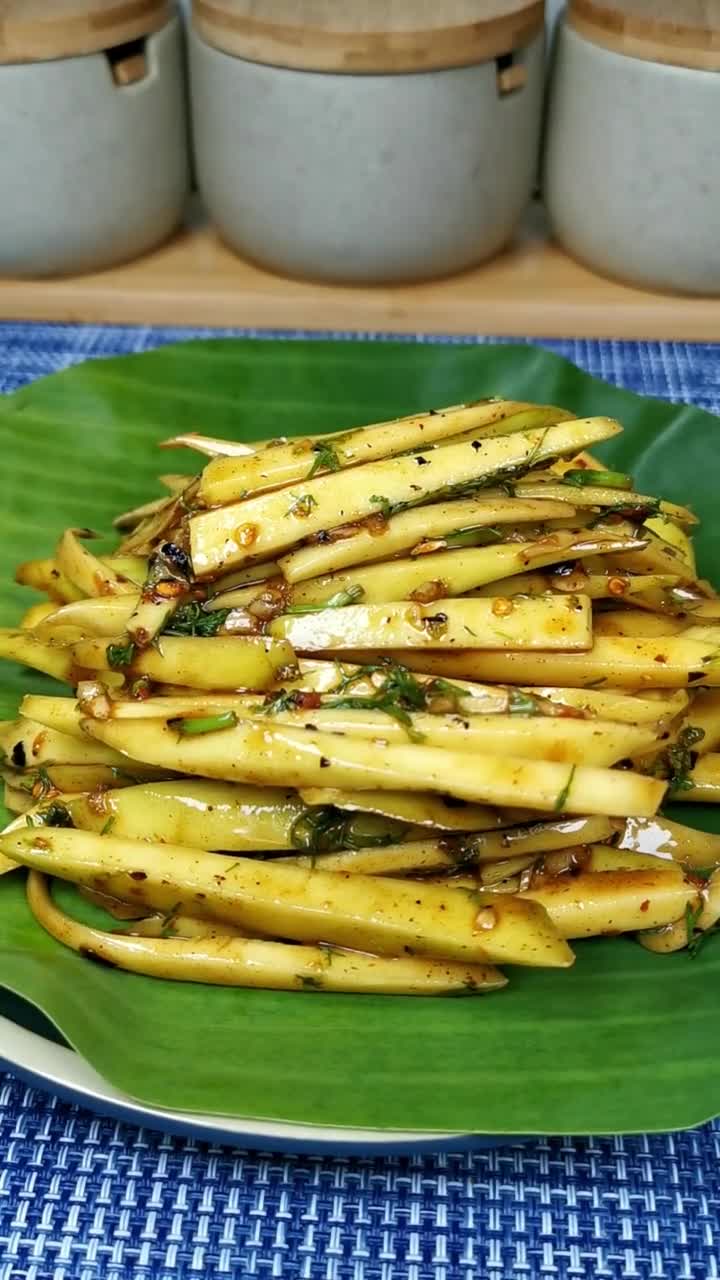 你们点的蚝油芒果来啦西双版纳-度小视