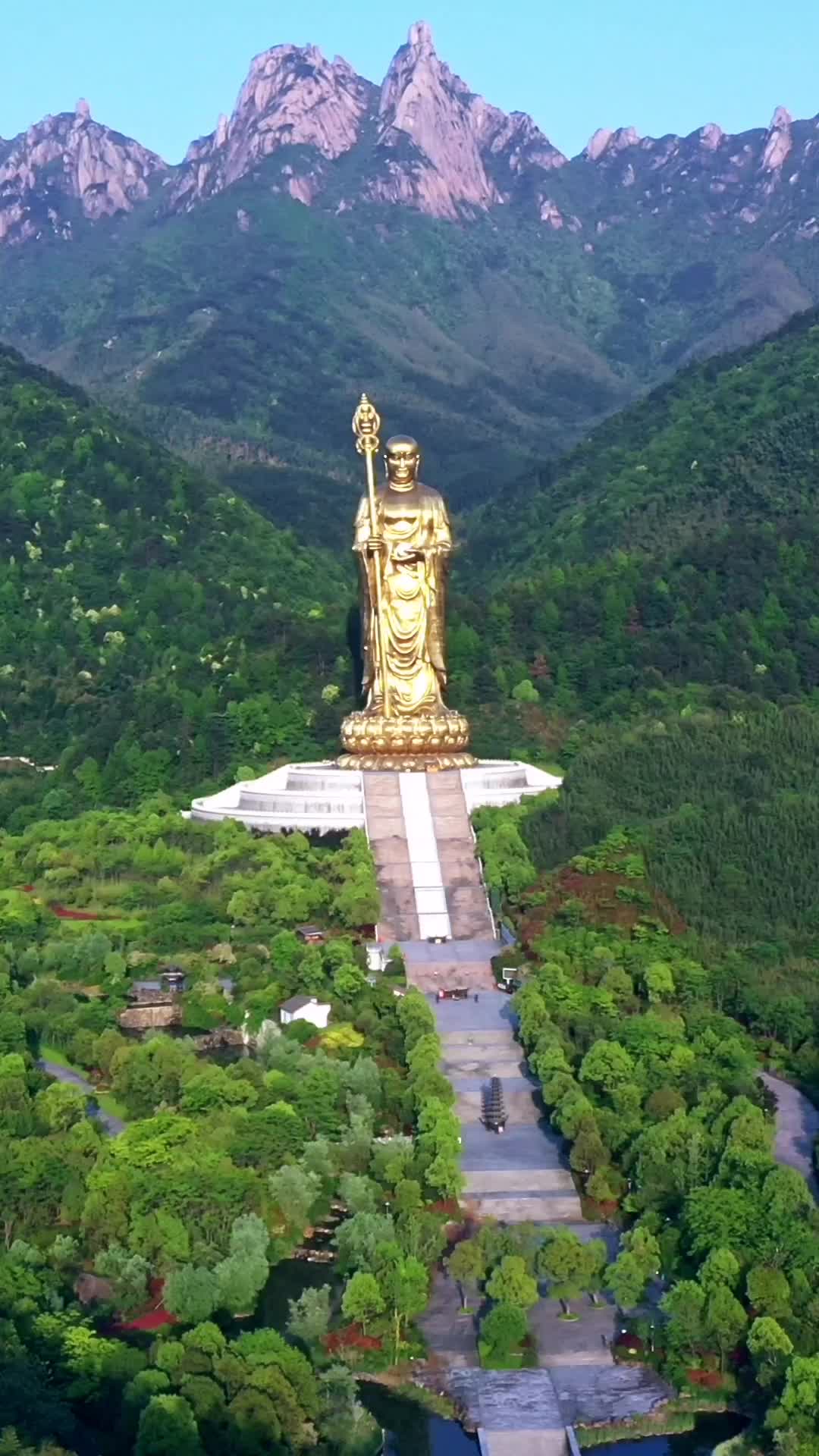 四大佛教名山九华山图片