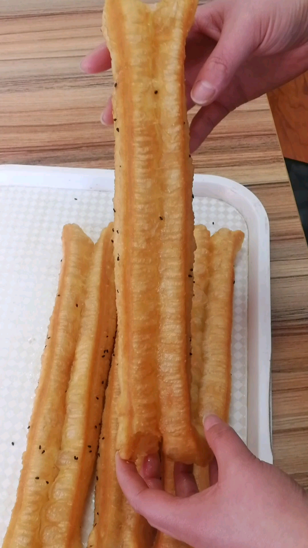 无矾香酥大油条,不含矾,更健康!还可以做杂粮的哦