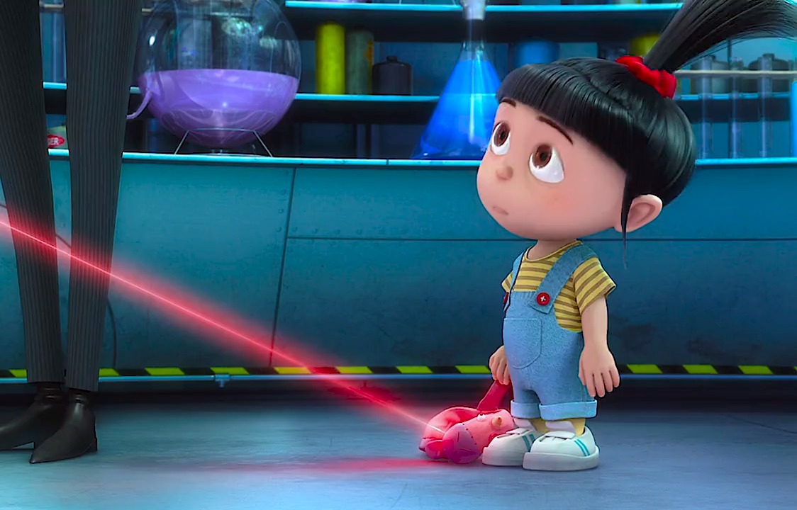 修好独角兽 小女孩可太萌了神偷奶爸