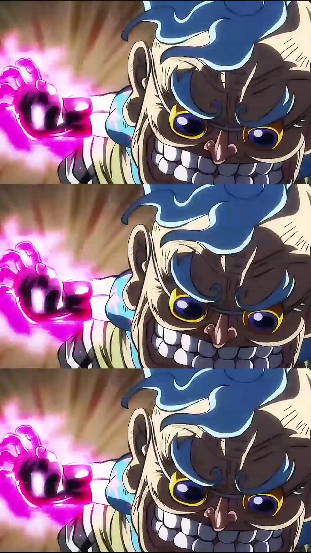 动漫#兵爷向路飞展示流樱霸气,一招干掉敌人