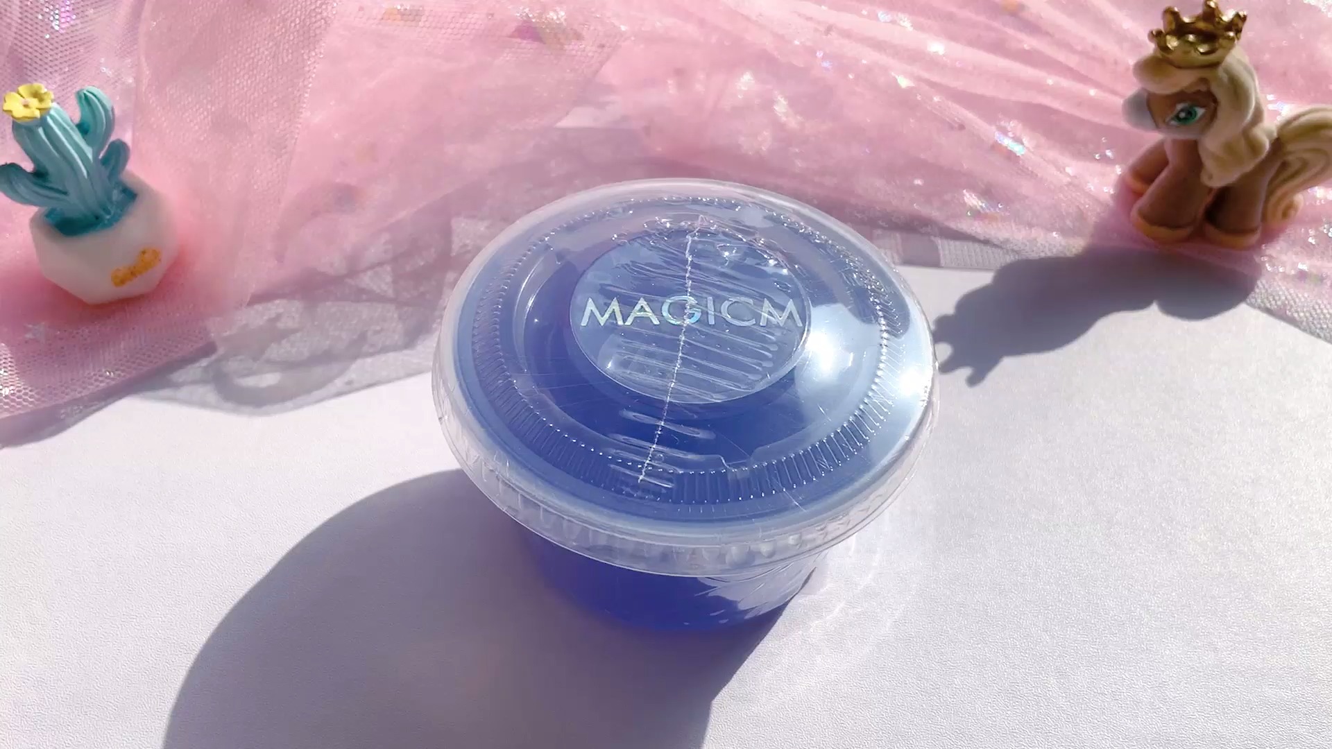 史莱姆泥巴起泡胶#m家果酱起泡王满是蓝莓,细腻微透的磨砂质感,荒能