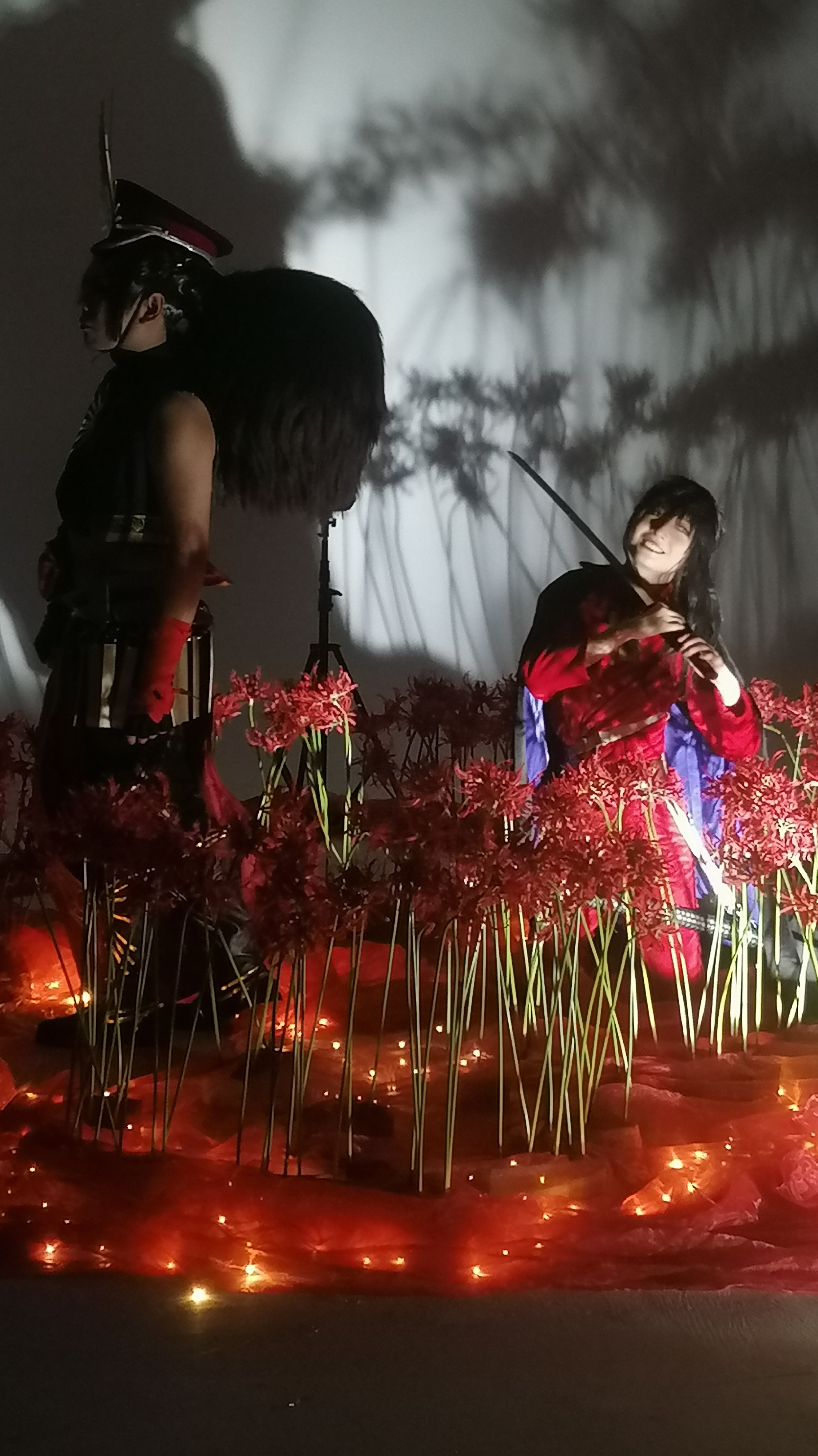 上海九亭拍摄影棚景影视觉cos拍摄现场花絮