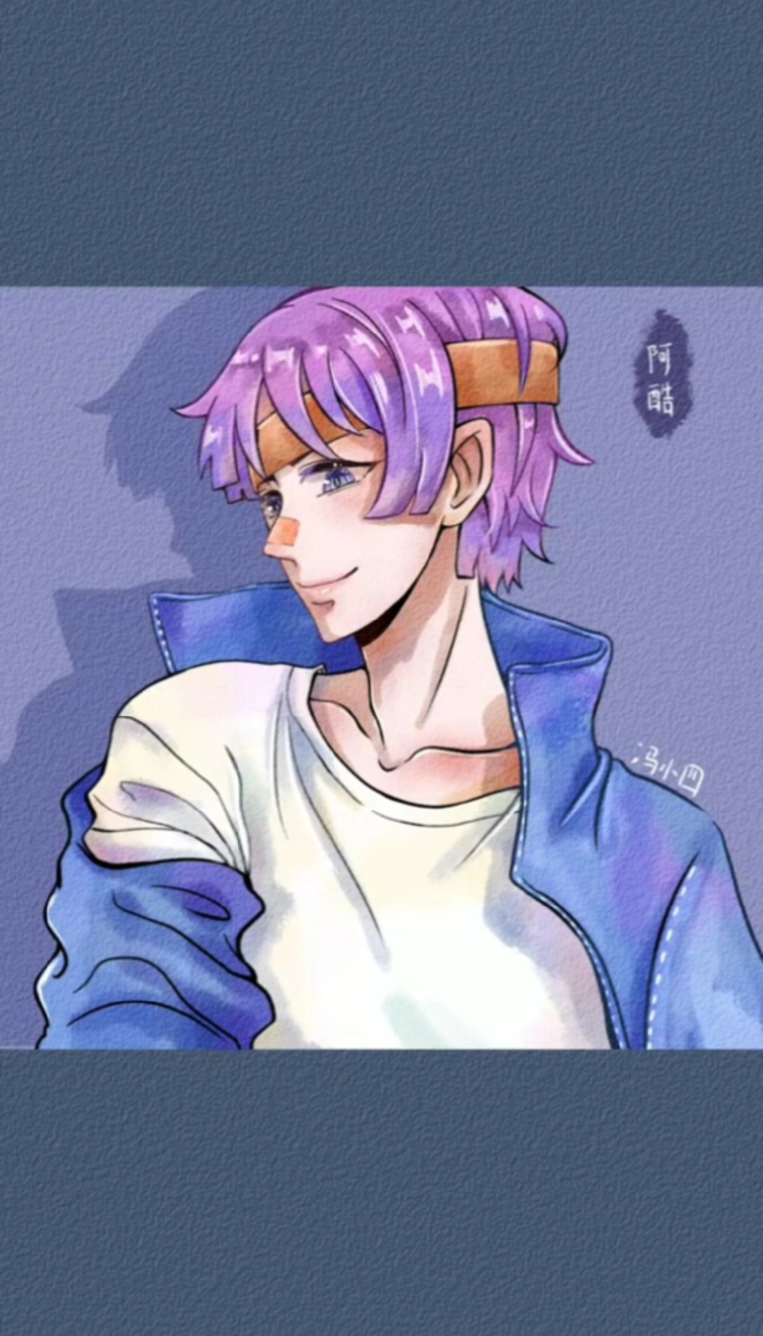 画画#盘点我画的小鲤鱼历险记中的拟人