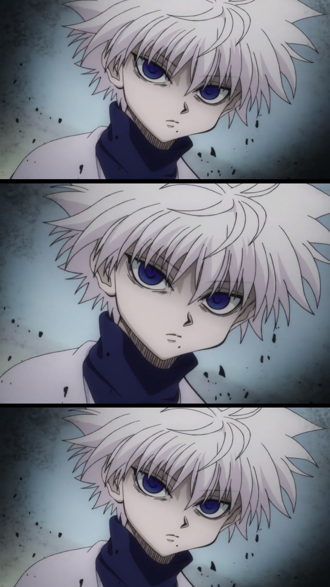 全职猎人#奇犽的一个回头,直接吓傻对方.