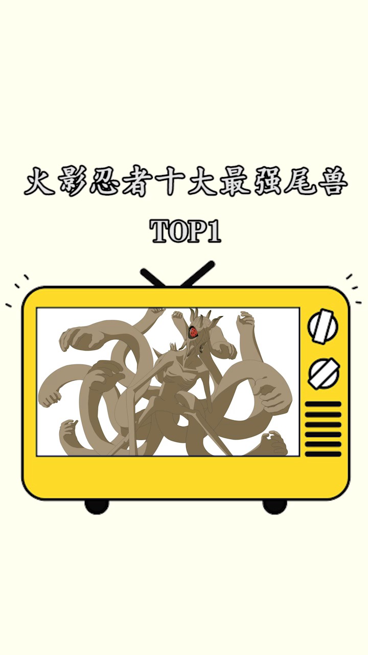 火影忍者#火影忍者十大尾兽排行榜top1十尾-度小视