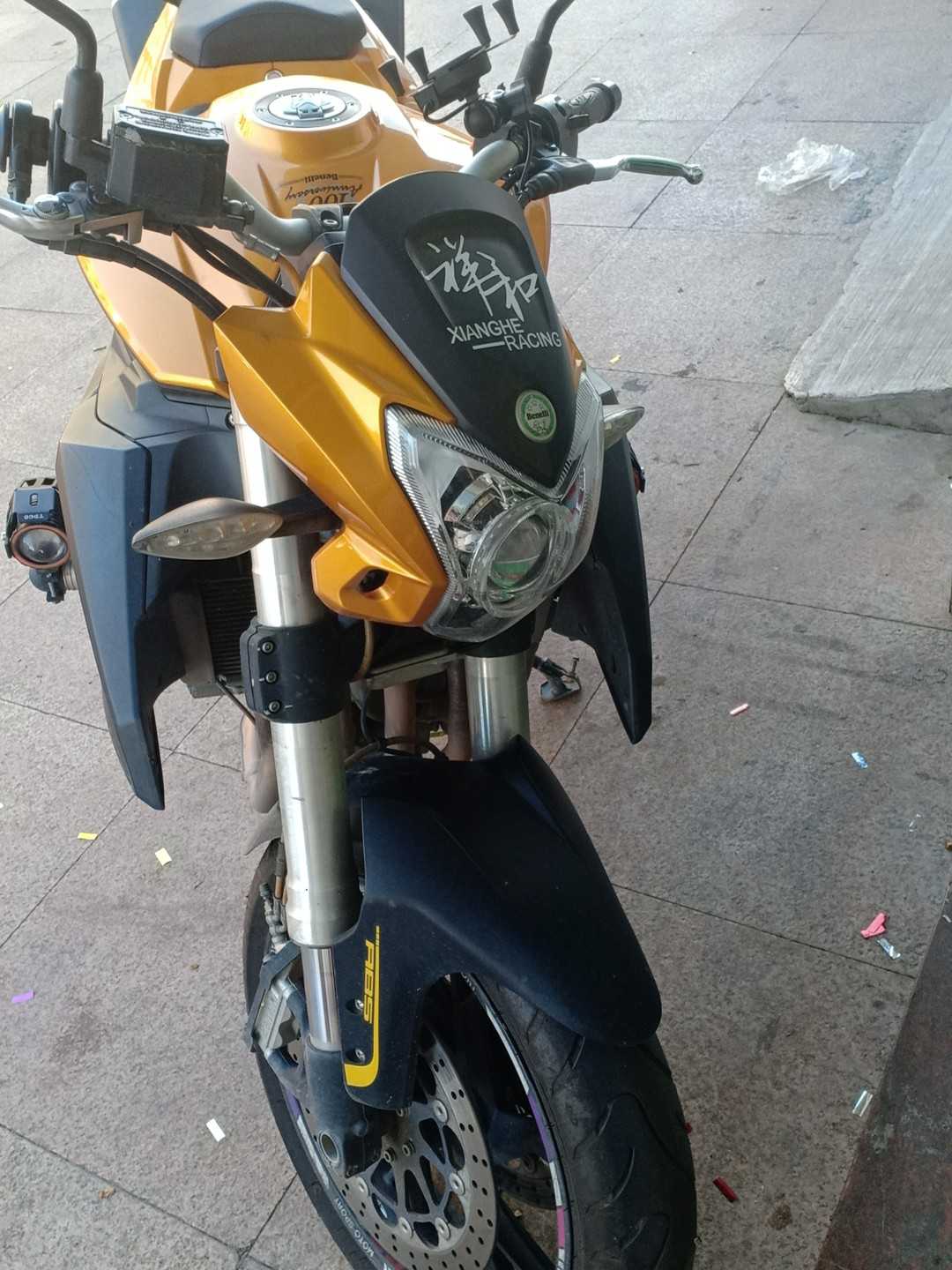 为老爸点赞#大排量,黄金龙600cc,声波迷人,速度暴力!