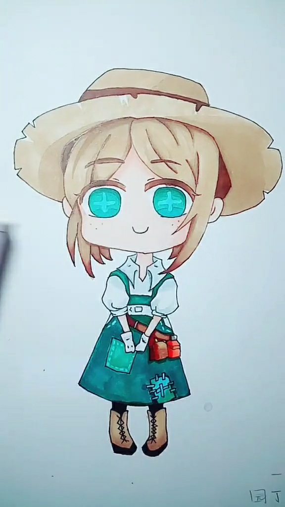 绘画&第五人格&园丁 园丁小姐姐超可爱!