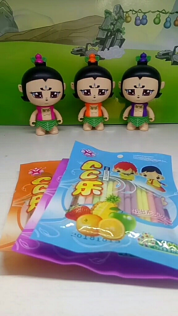 今天给葫芦娃分cc乐糖果啦!(上集)