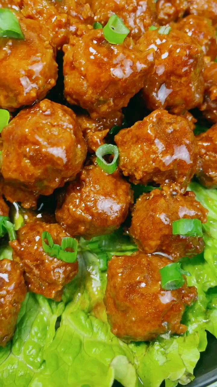 红烧肉丸子,做起来