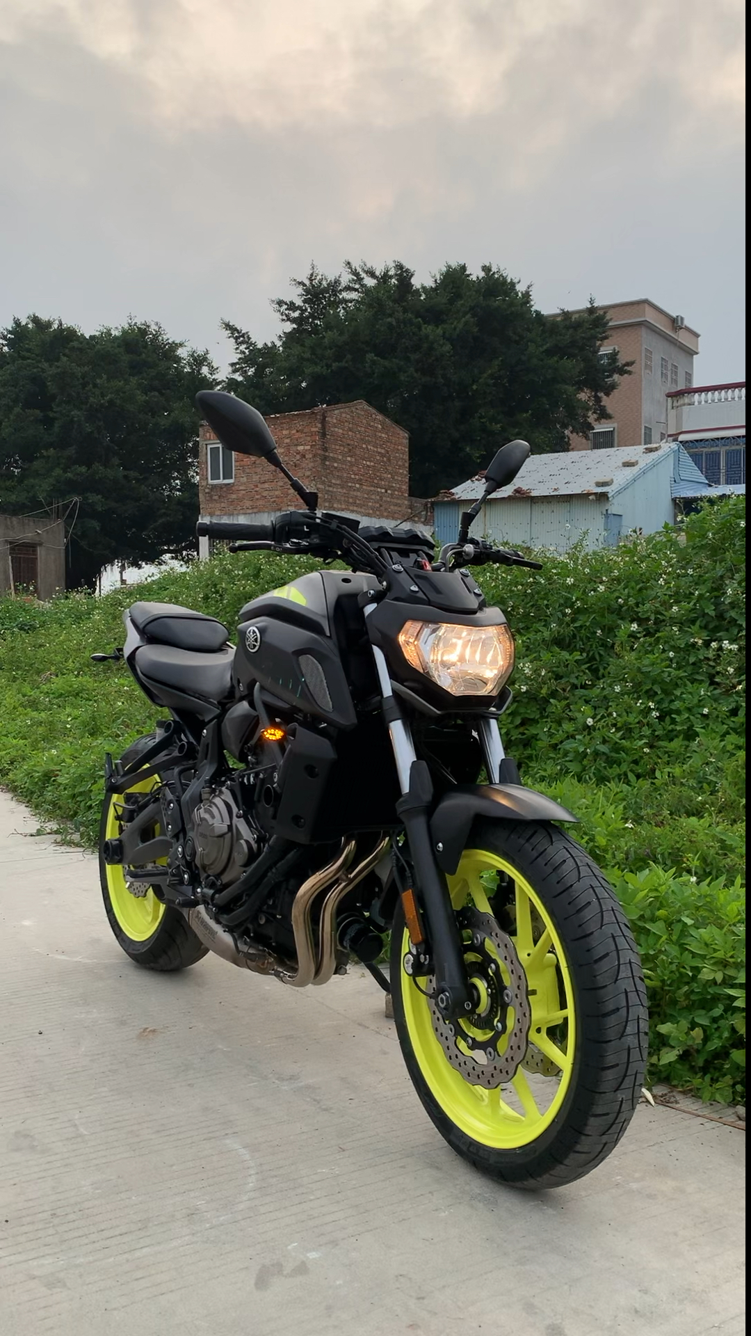 雅马哈mt07#2018雅马哈mt-07 天蝎排气