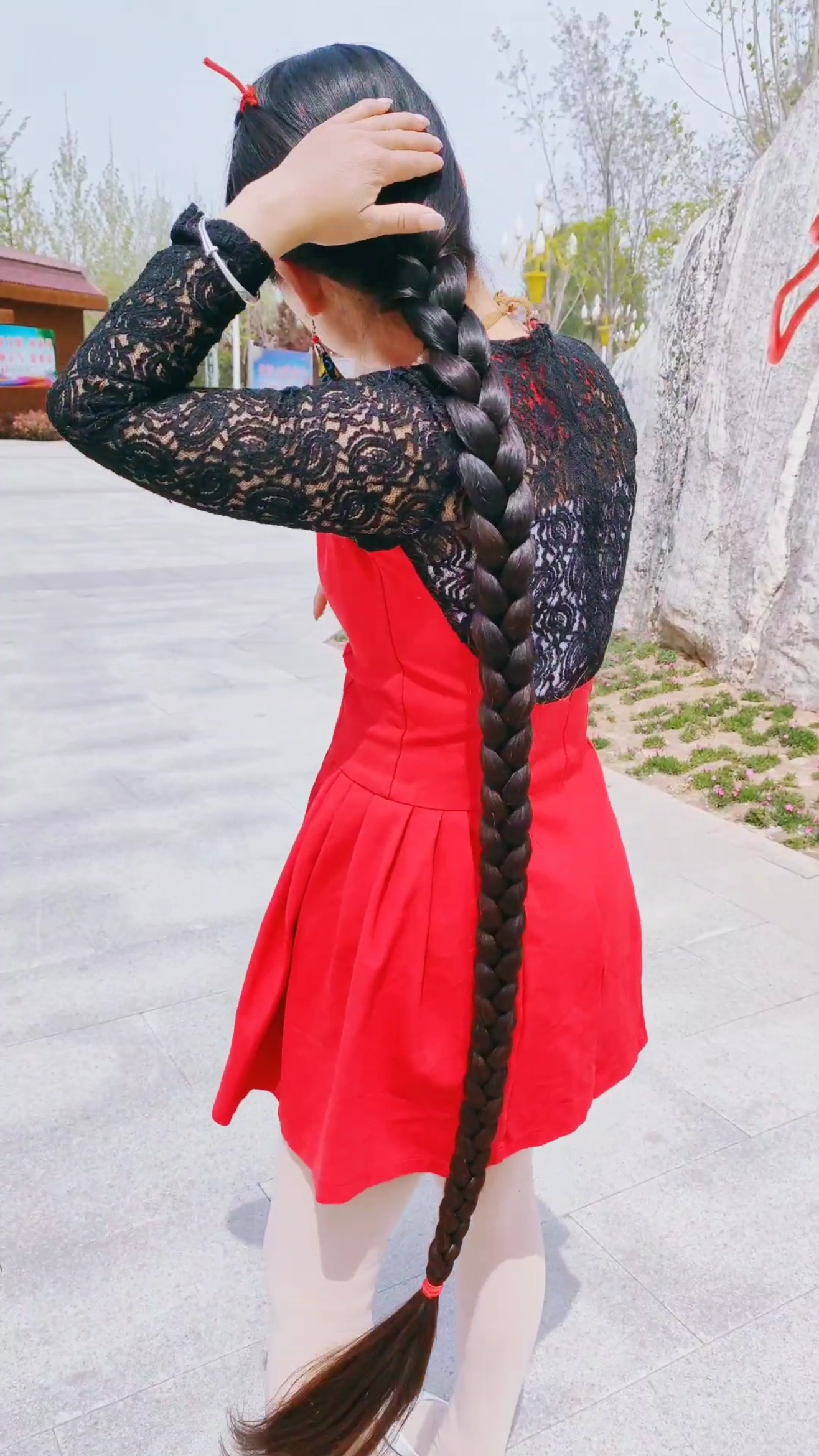 邯郸第一长发女