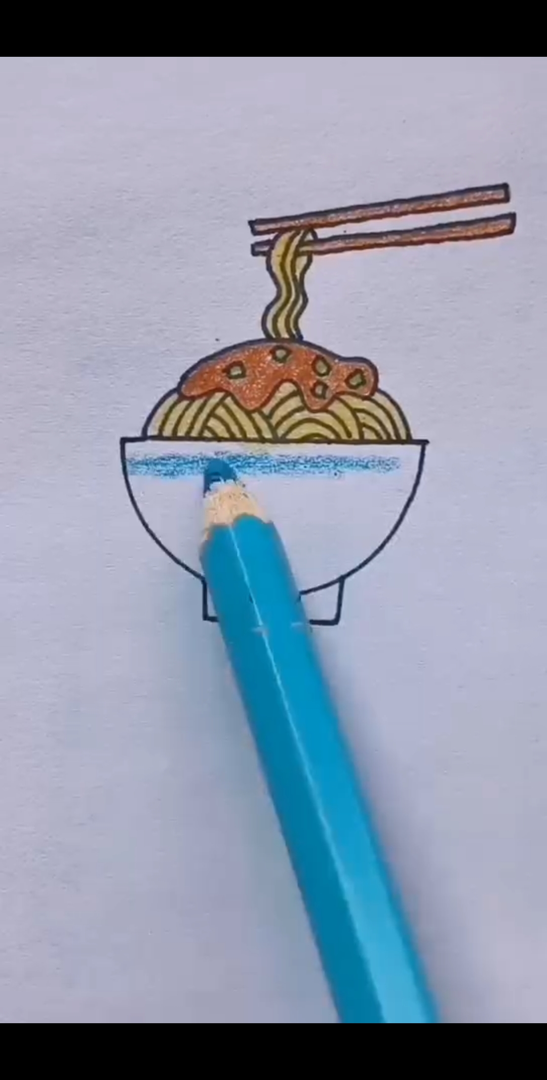 隔离病毒不隔离爱李点点简笔画武汉加油热干面加油英雄的城市明天一定