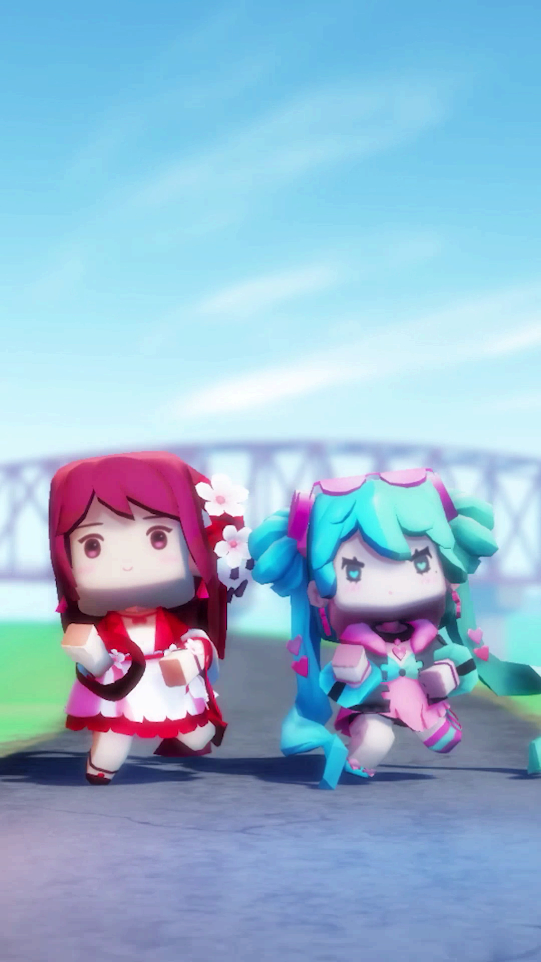 迷你世界#花小楼与小艾跳魔性夹腿舞,你更喜欢谁?